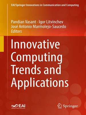 cover image of Innovative Computing Trends and Applications